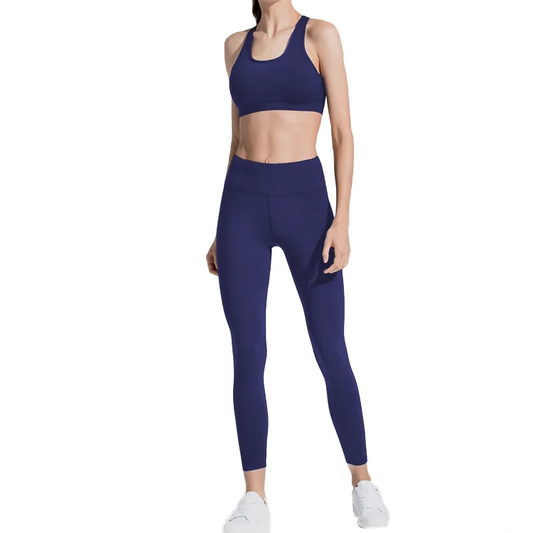 New Style Tracksuit Women High Waist Legging And Sports Bra Yoga Pants Sports Outdoor Wear Gym Fitness Yoga Sets