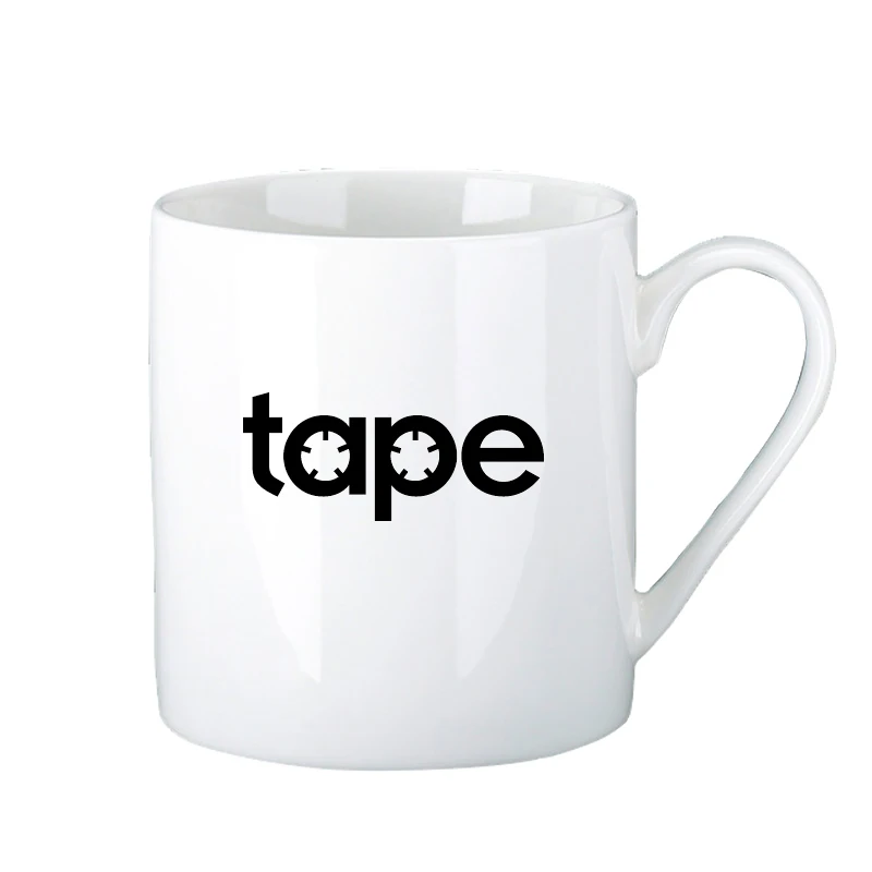 High Quality Custom logo coffee mugs for sublimation printing bone china mugs