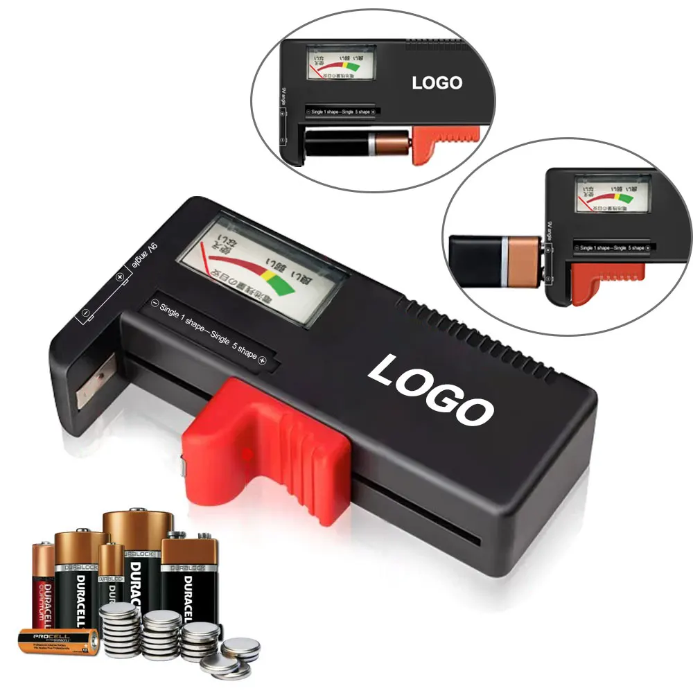 
Digital Voltage Tester Battery Meter Electronic Battery Power Measure Checker Battery organizer Tester 