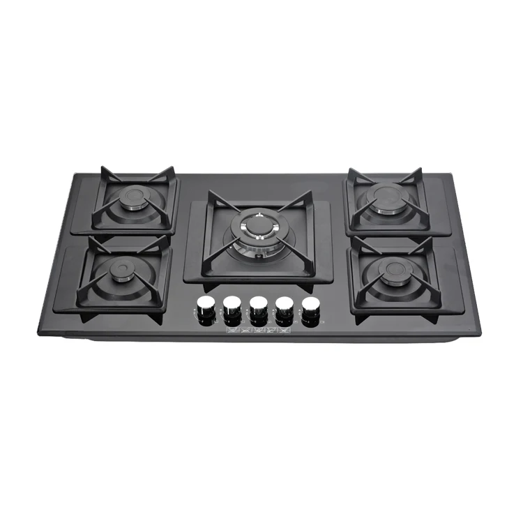 Wholesale household appliances 5 copper Burner Gas Hobs 90cm gas range