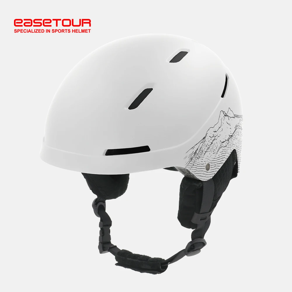 EASETOUR, заводская цена, индивидуальный шлем для лыж, снежные лыжные принадлежности для взрослых, шлем для сноуборда