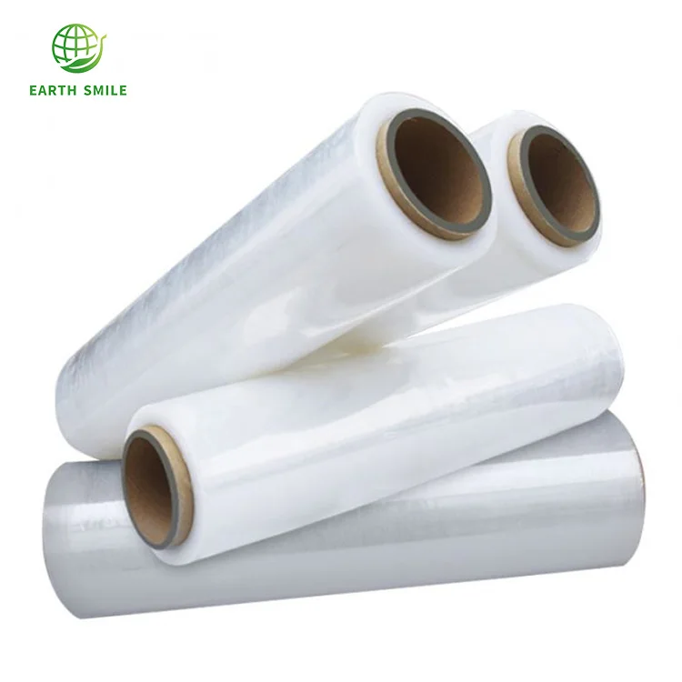 Customizable 100%  Biodegradable Compostable Film Pallet Jumbo Stretch Film Wrapping