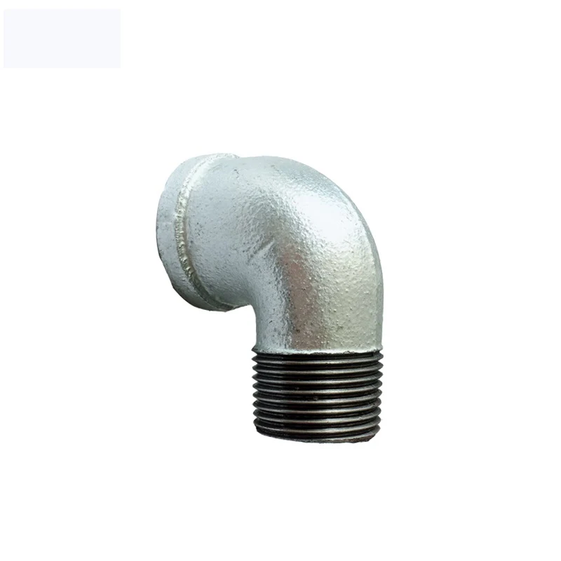 M&F Elbow 90 degrees Galvanized Malleable cast iron pipe fitting for Drinking Water System BSP/NPT Threaded UL/FM/CE Approved