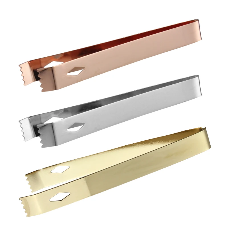 Stainless steel ice clamp restaurant food clip ice cube clamp multifunctional ice clamp