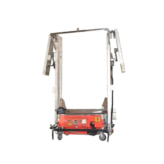 New technology concrete automatic mini cement plastering wall machine