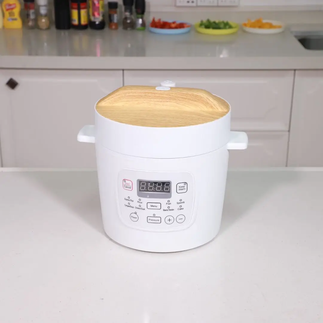 Электрическая мини-рисоварка, 2 л, многофункциональная антипригарная скороварка