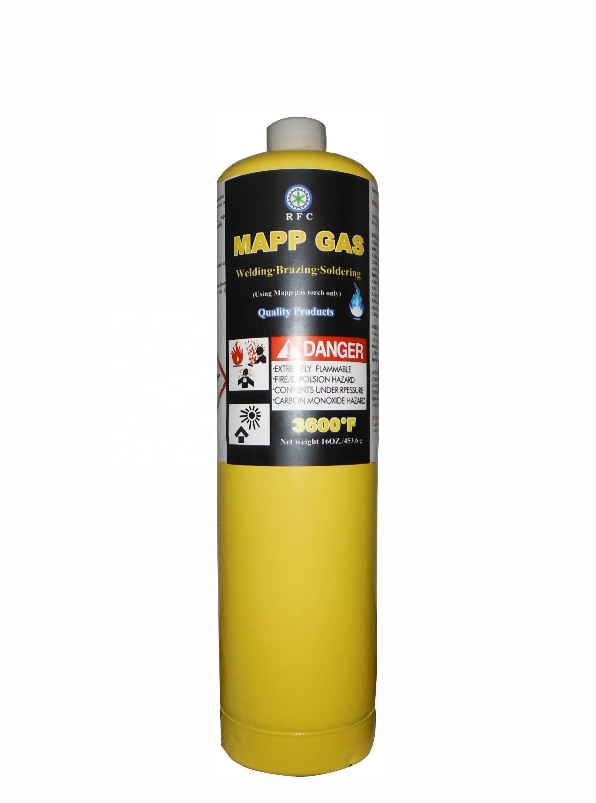 Mapp Pro Gas Cylinder Mapp Gas Bottle High Temperature Brazing Gas