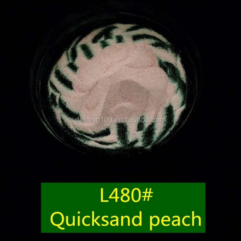 Quicksand noctilucent powder luminous powder glow in the dark powder photoluminescent pigment