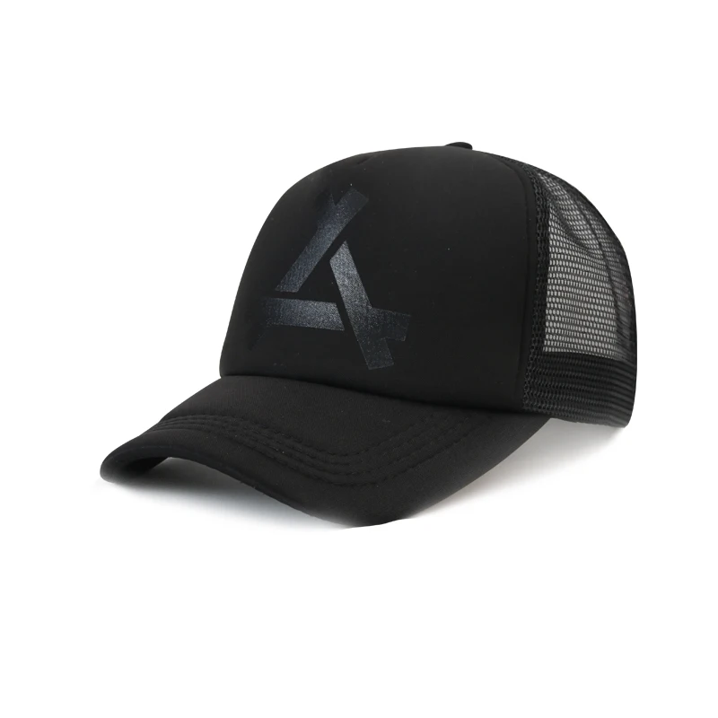 Custom baseball cap high quality embroidery trucker hats, trucker caps with screen printing logo plain foam trucker caps