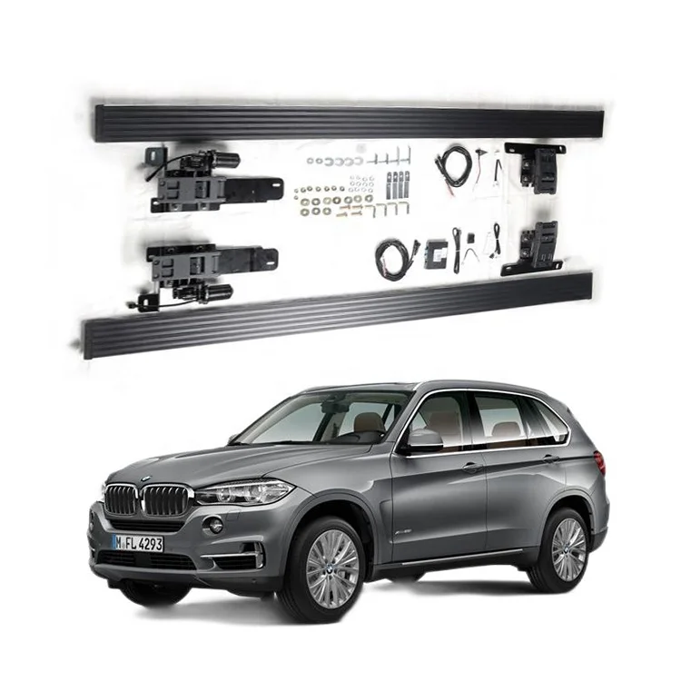 Anti-Pinch Retractable LED Power Electric Running Board Step for SUV BMW X6 Universal Honda CRV Modification Protection Function
