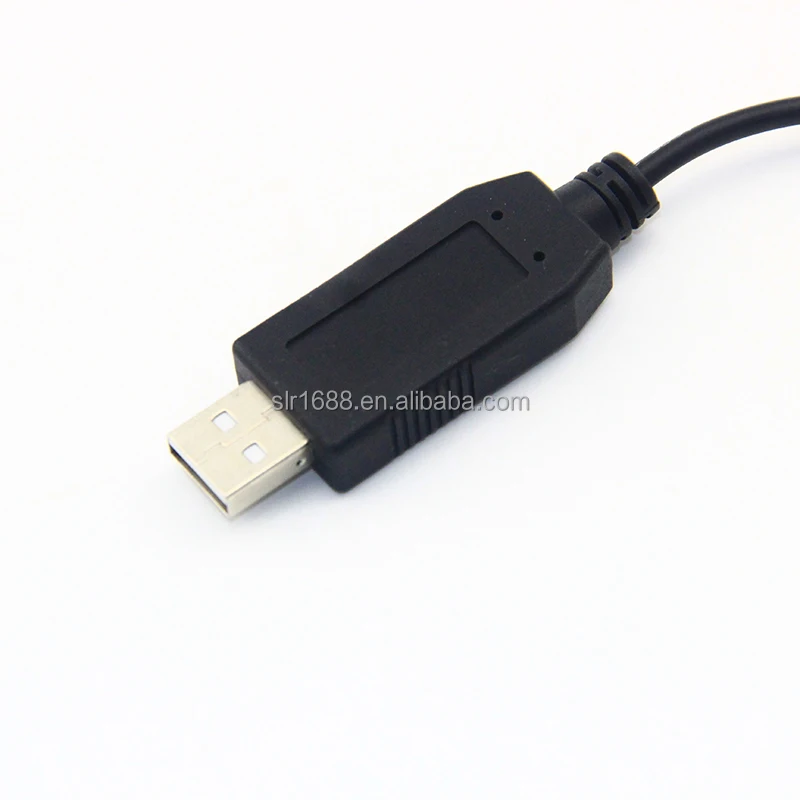 Black FT232RL chip FTDI USB TTL serial cable USB A male to RJ12 6P6C male cable