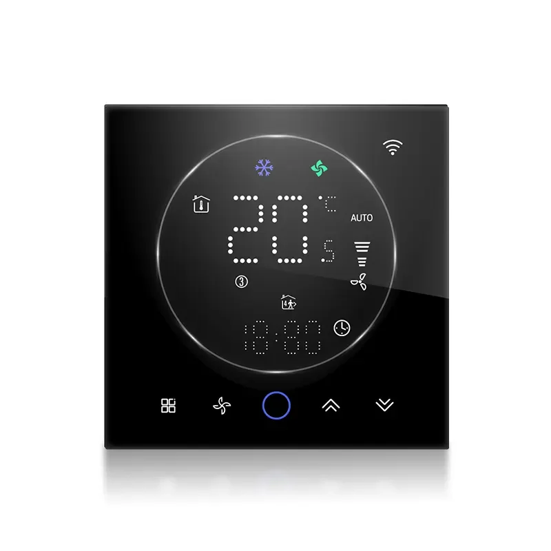 Оптовая продажа беспроводная катушка вентилятора Hvac умный Wi-Fi цифровой контроллер термостата для блока катушки