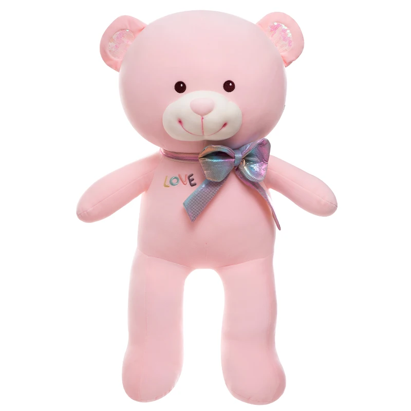 New cozy soft   gift baby plush doll cute stuffed soft plush bow tie bear doll toys