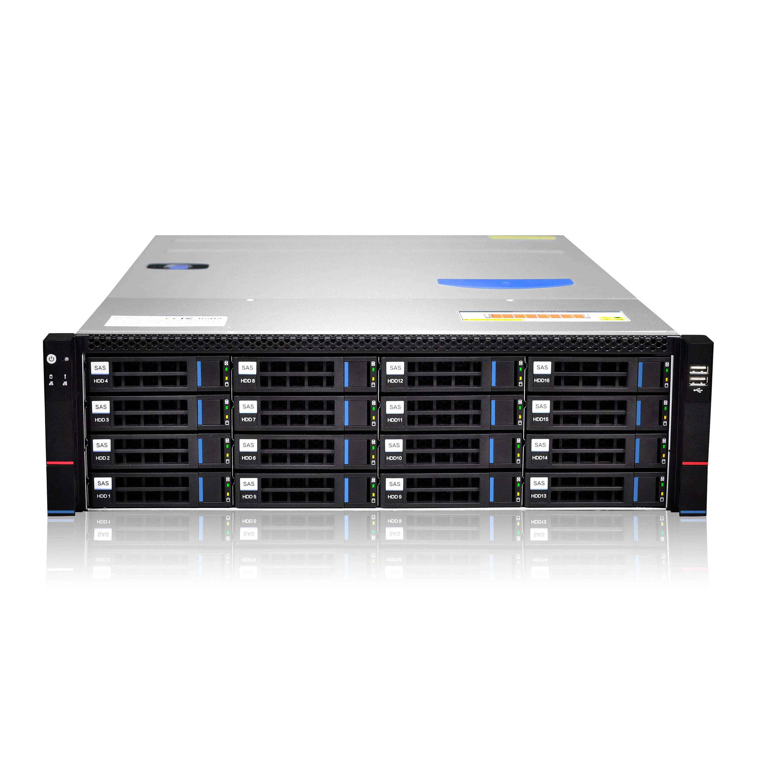 3U 16 bay rackmount chassis
