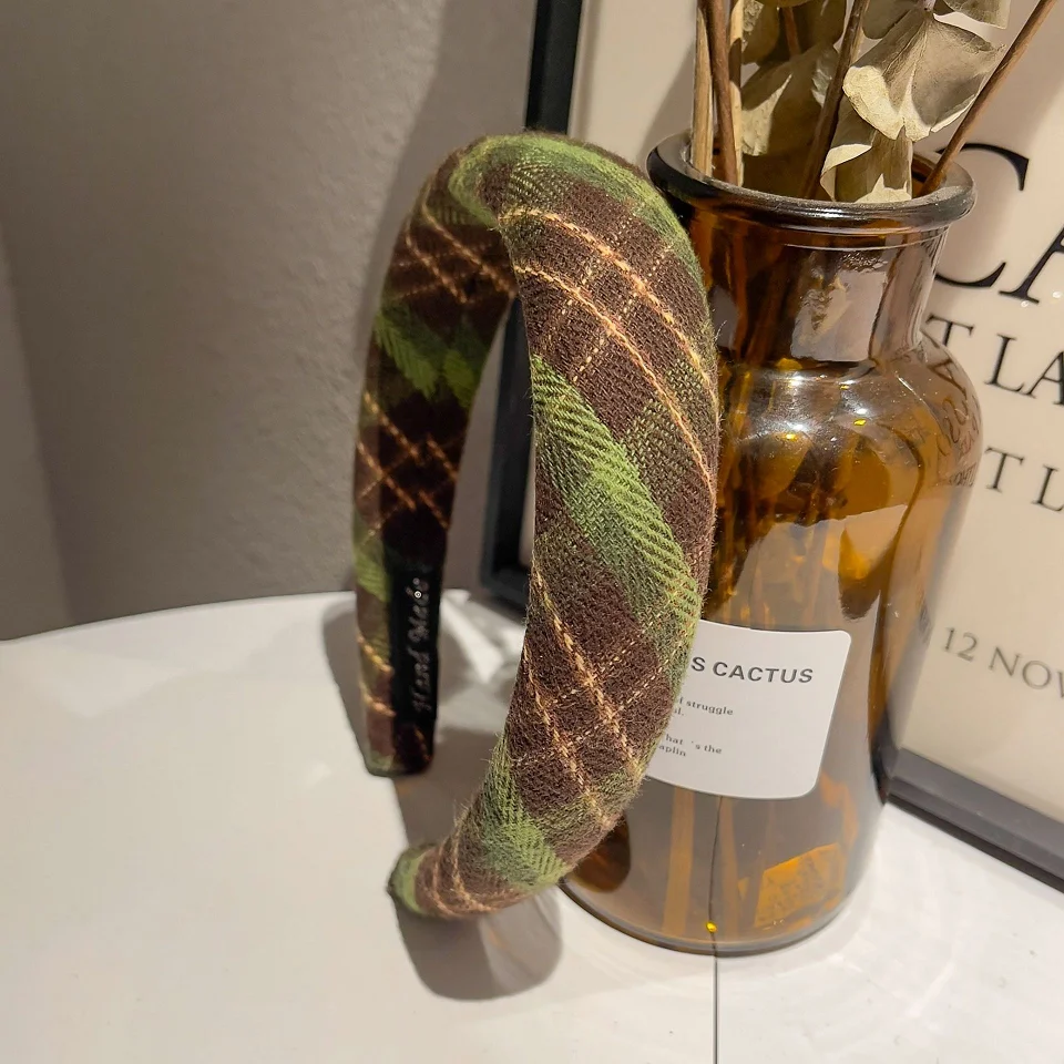 New Design Straw-braided Headband Knit Colorful Wide-brimmed Hair Bands Women Casual Style Fashion Fur Headband Hair Hoops