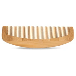 Custom Logo Wooden Detangling Comb Wood Lice Comb Private Label Wooden Bamboo Comb