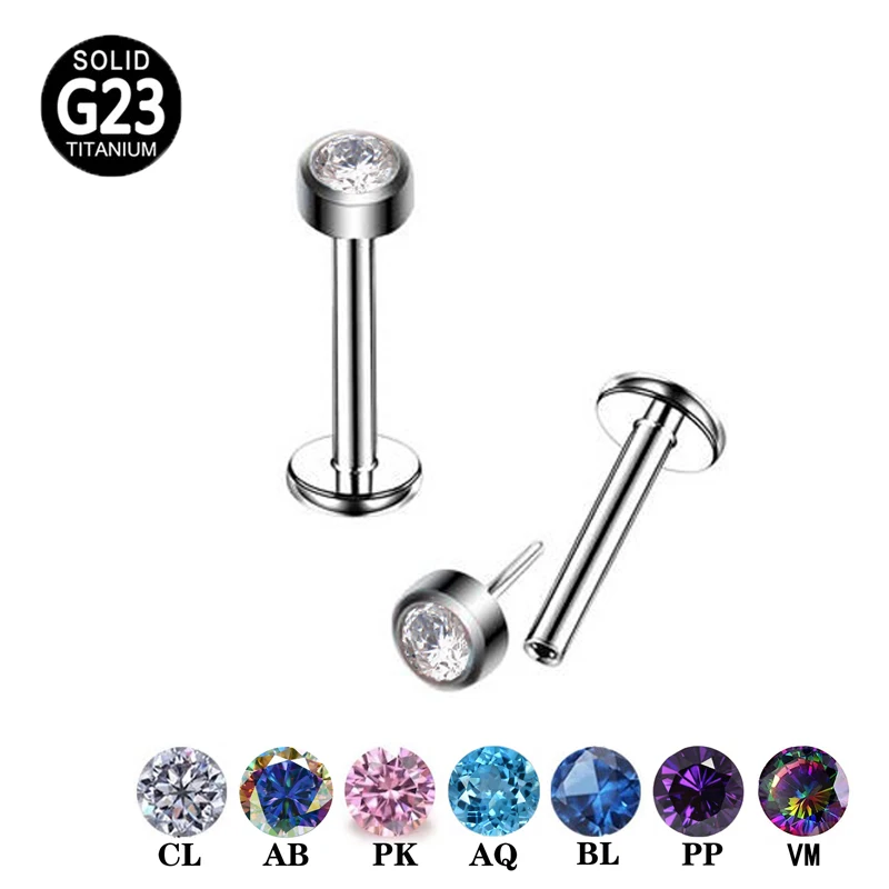ASTM F136 G23 титановые бижутерия