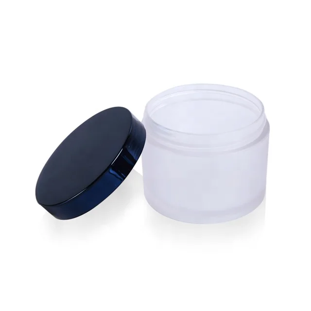 7oz 200g frosted body care body butter jars scrub container and hair care recyclable plastic packaging
