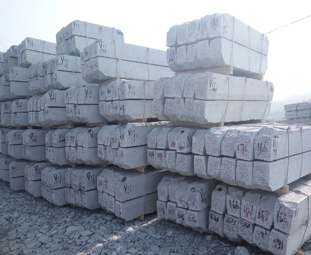 Kerbstone Granite kerbs Grey curbs stones