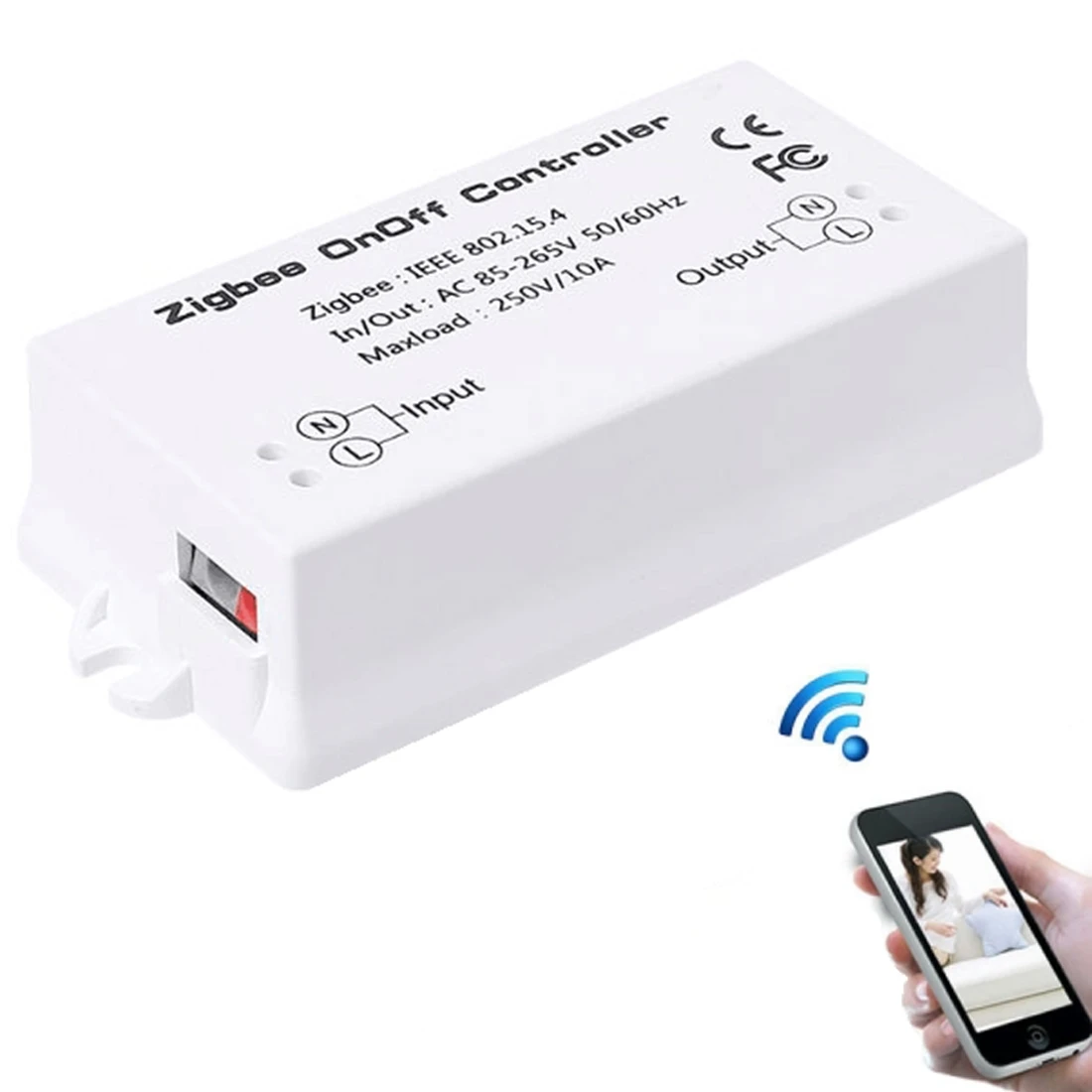  Контроллер включения/выключения Zigbee умный выключатель дистанционное управление через приложение модуль умного дома