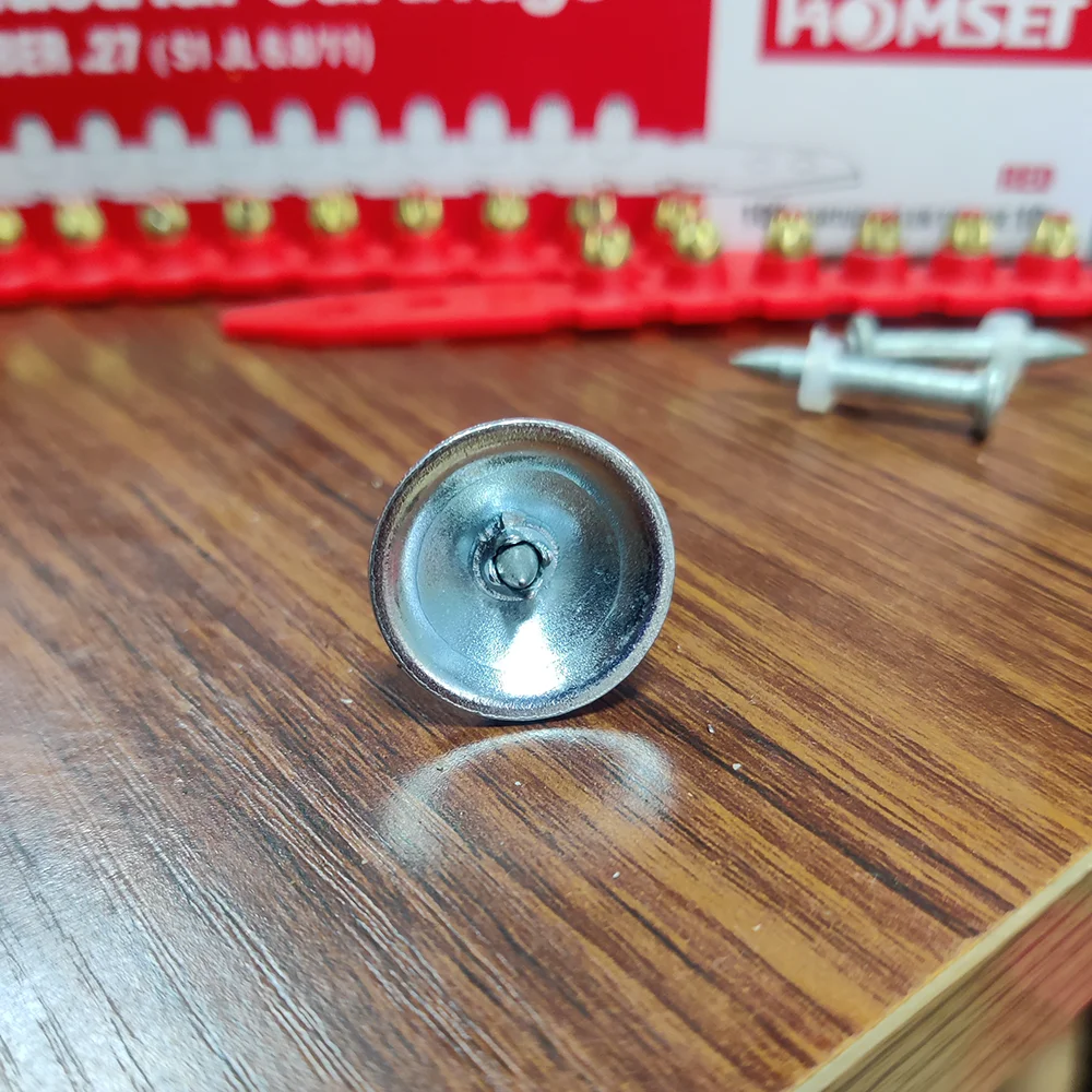 DN Drive Pin With Domed Washer for Powder Actuated Fasteners