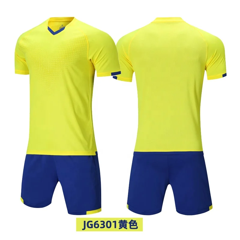 
Wholesale Breathable soccer wear High quality soccer Jersey Set soccer jersey football shirt 