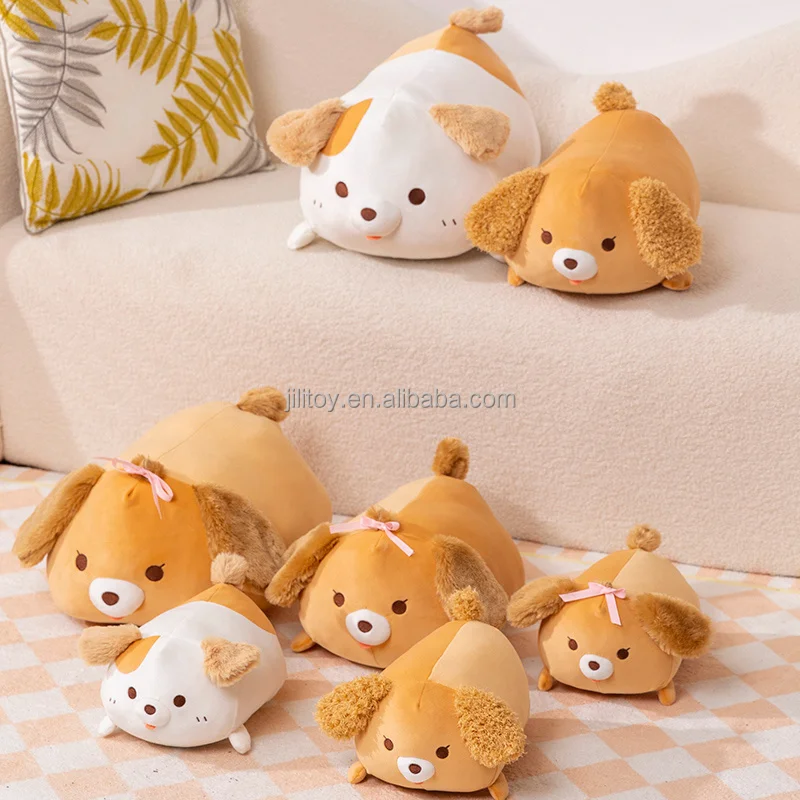 Wholesale cute stuffed animals dog plush toys custom shiba inu puppy plush toys custom stuffed cartoon dog dolls