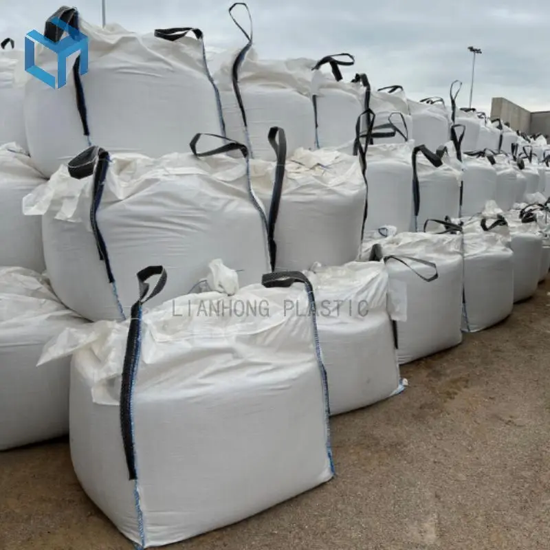 New Arrivals Plastic Bag Silo Sand Jumbo Bag 1 Ton Fibc Big Bag Shandong Factory Direct Sale Product Free Sample