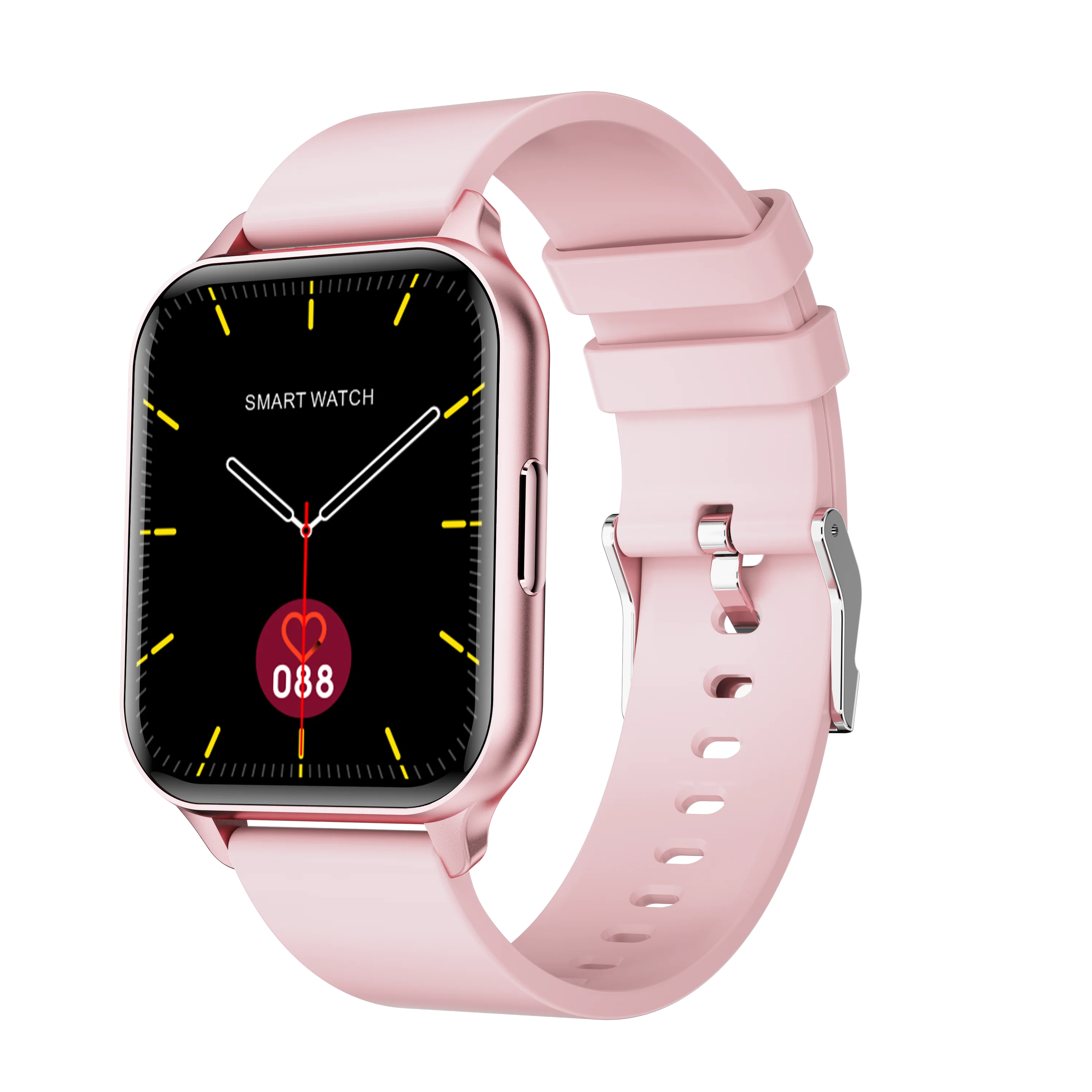 New Touch Smart Watch 2021 Reloj Smart Watch Q26 1.7 inch Heart Rate VC31 Sensor Custom Dial Face Body Temperature Wristwatch