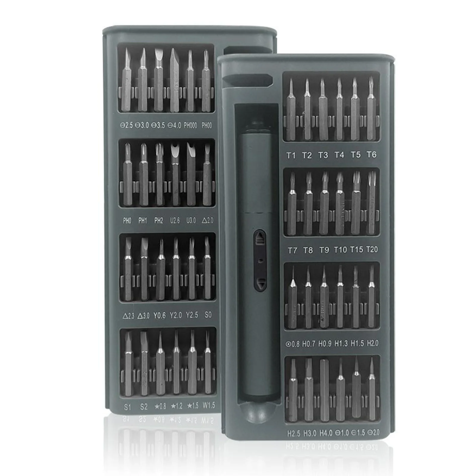 49-In-1 Cordless Precision Screwdriver Set with 48 Magnetic Bits Rechargeable Mini Screwdriver Set for Phone Laptop Camera Watch