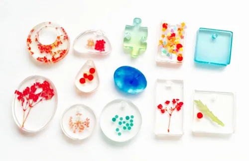 Silicone Casting Mold DIY Pendants Liquid Resin Molds For Clay UV Epoxy Resin Necklace Earrings Jewelry Making Handmade Tools