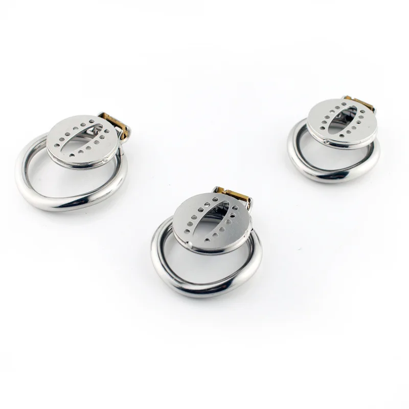 Flat Chastity Cage Metal Male Chastity Device Steel Penis Cage for Men Bdsm Bondage Penis Cage Sex Toys for Couples