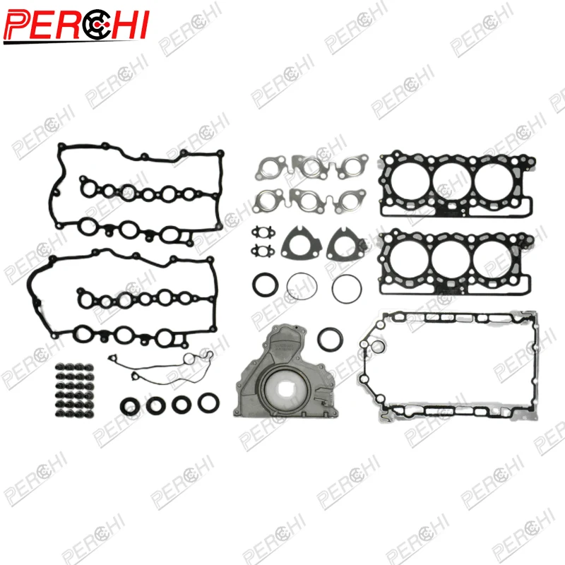 Комплект прокладок для головки двигателя для Land Rover 306DT,AJV6D DISCOVERY IV RANGE ROVER IV 3,0 TD 4x4 Citroen DT20C C5 C6 полный комплект LR005996