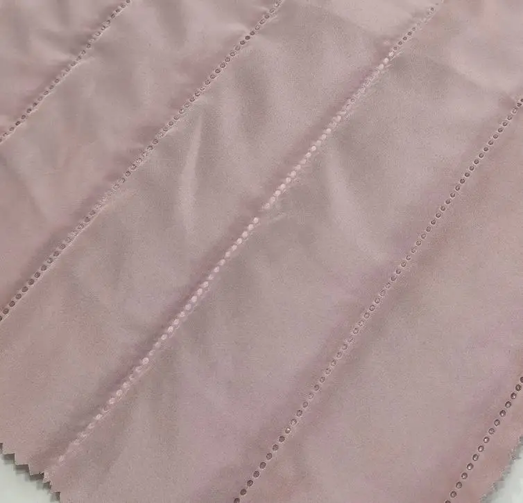 Hot sale warp knitted 100% polyester yarn-dyed jacquard wave fabric for women clothing fabric