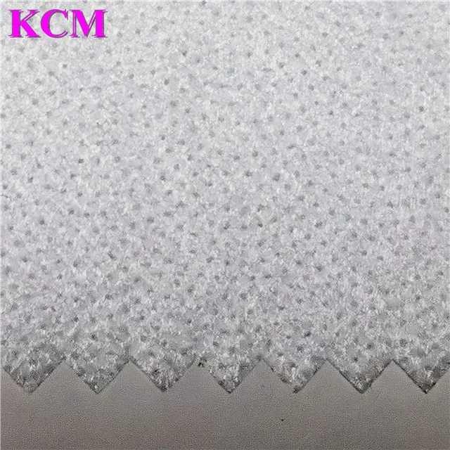 
100% polyester nonwoven interlining for garments interlining dot fuse 