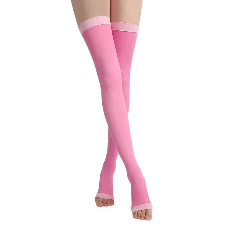 S-SHAPER Women High Quality Sleeping Stockings Stretch Sleeping Slim Leg Body Shaper Pantyhose Compression Anti Cellulite Socks