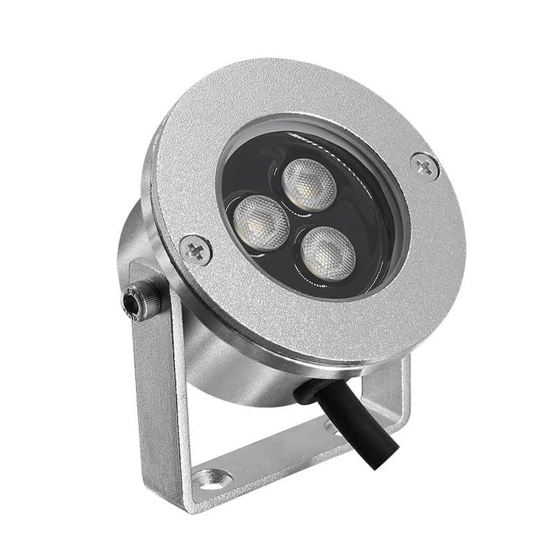 Подводный свет для фонтана RGB 2021 Новый светодиодный 30/60 град AC/DC12/24V D74 * H78MM RS-UW9W316X на температуру-20-45 3 лет сертификат Европейского соответствия независимого Испытательного и сертификационного по ограничению