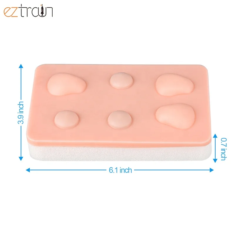 I&D Surgery Simulated Cyst/Abscess Incision and Drainage Technique Training Tissue Skin Pad