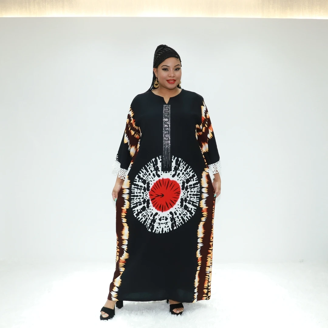 Africa clothing necklace abaya  African Favourite AY Fashion AC8480-A27BS39 Togo Fashion Dera