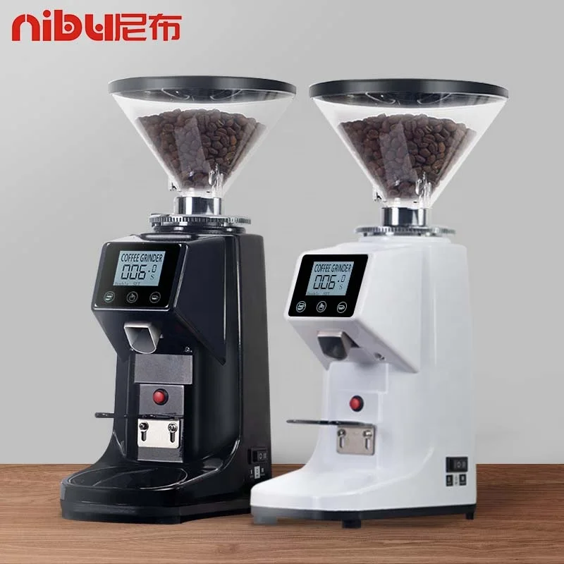NIBU Hot Electric Adjustable Setting Coffee Mill Bean Grinder Espresso Machines Coffee Grinders For Sale