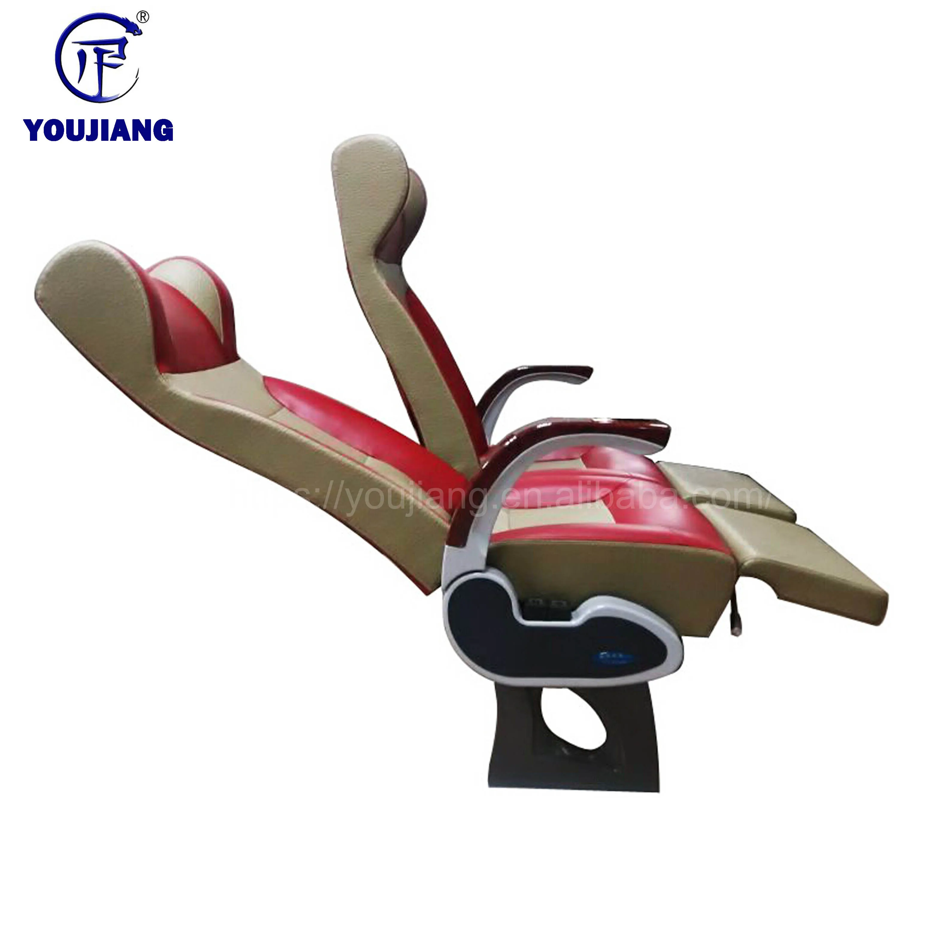 Long distance passenger sleeper bus seat for greyhound bus