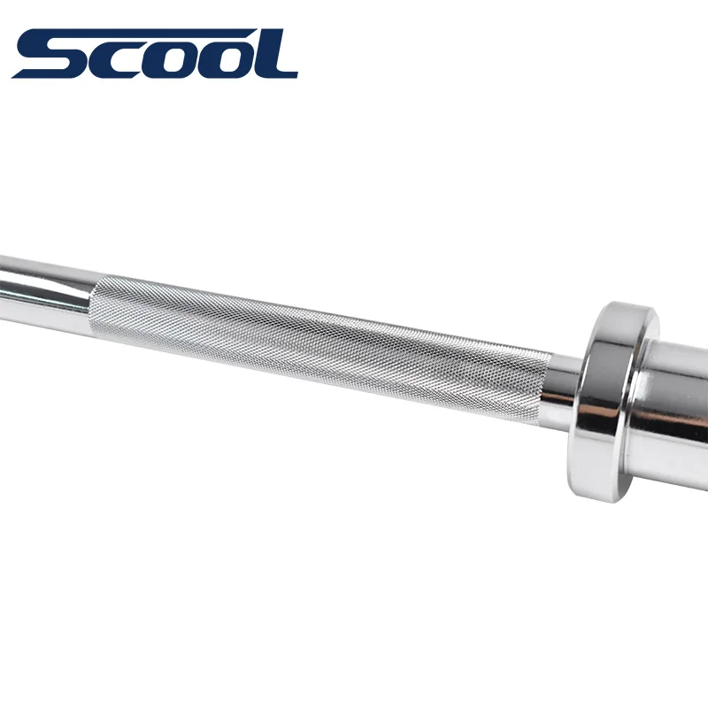 Wholesale custom Fitness Bar 1.2m Safety Powerlifting Barbell Power Weight Lifting Bar Men and women Weightlifting Barbell Bar