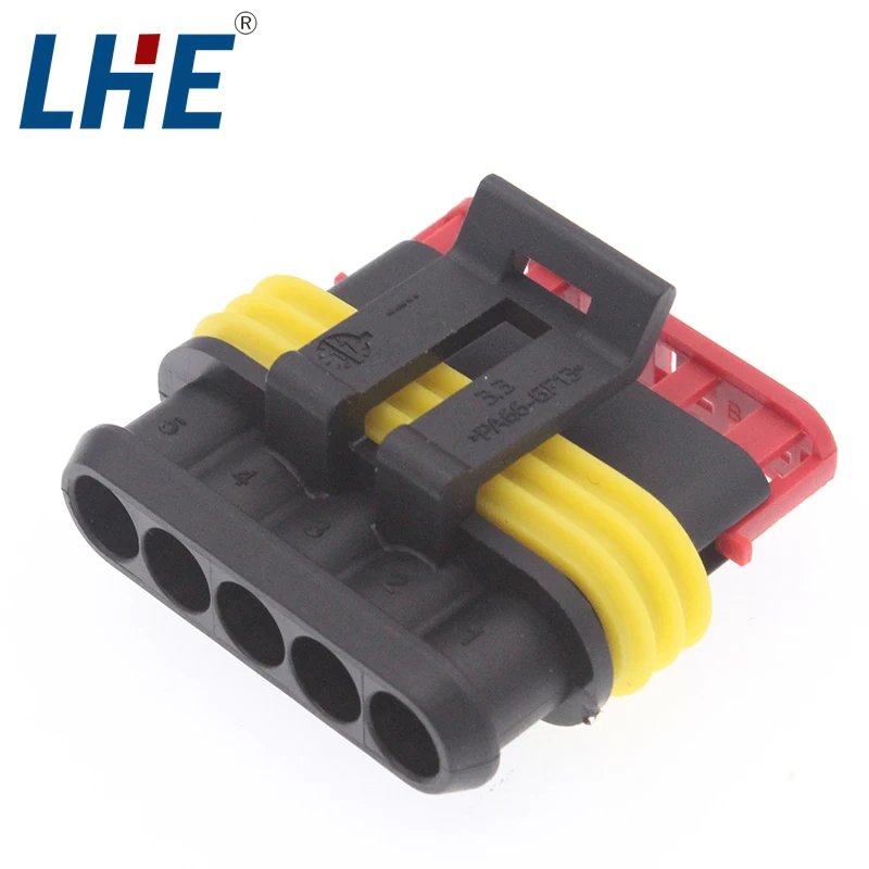 282089-1 auto electrical system car 5 pin waterproof connector
