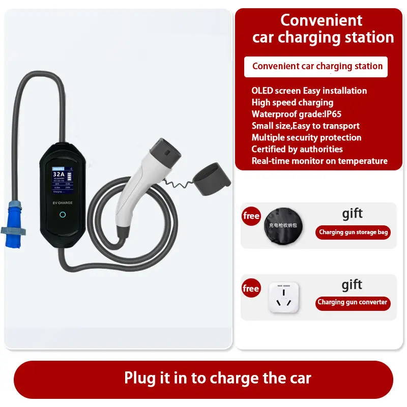 European Standard 22kw 32a RFID EV Wallbox Electric Car Charger Fast Ev Charger For Electric Vehicle Charging Station