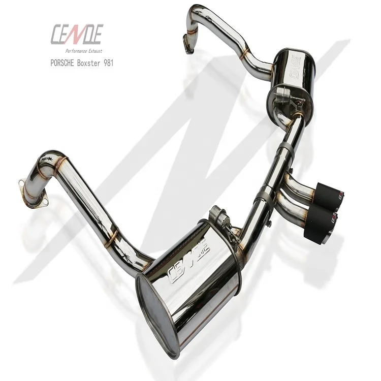 Natural Aspiration Super charge exhaust tip for Porsche  Boxster 981 Cayman