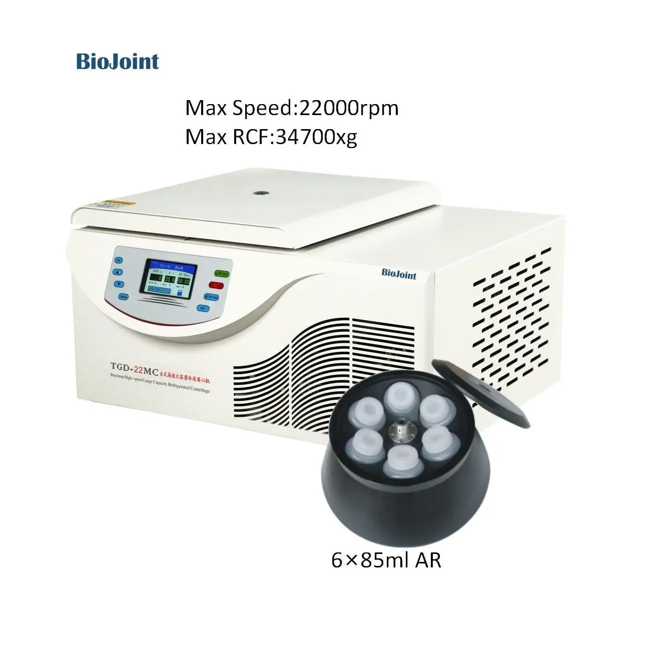 Desktop Large Capacity High Speed Refrigerated Cold Clinical and Laboratory Centrifuge TGD-22MC