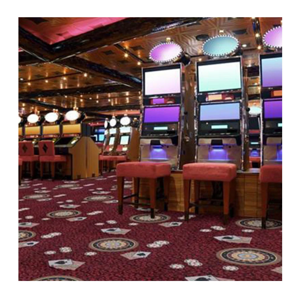 Modern Design Commercial Nylon Tufted Carpet Floor Casino Hotel Room  Wall To Wall Carpet Luxury Hotel Banquet Carpet