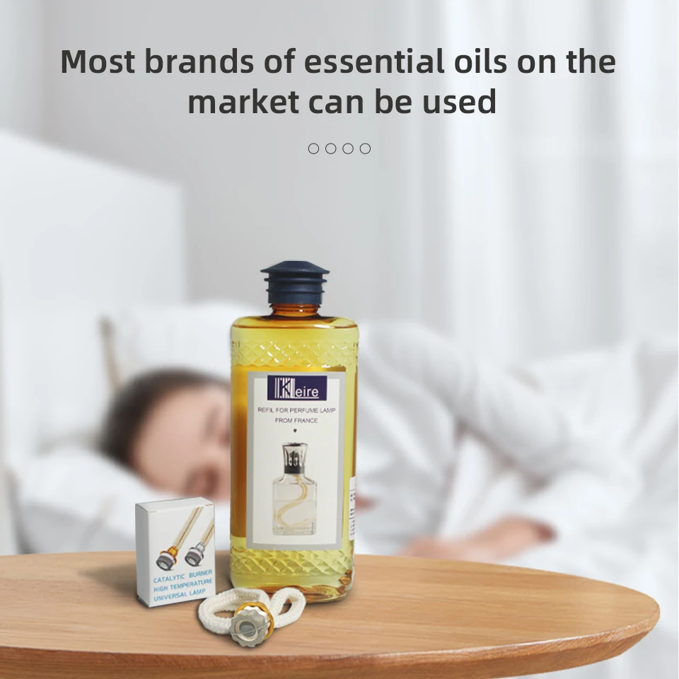 The 1.8CM gear metal air cleaner burner catalyzes the essential oil wick