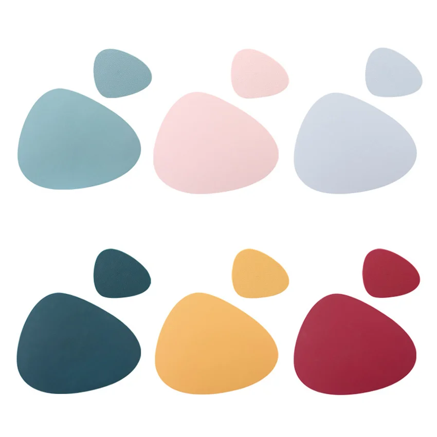 Leather Textural Extra Large Silicone Mats for Countertop Counter Table Protector Desk Saver Pad Placemat Nonstick Nonskid Pad