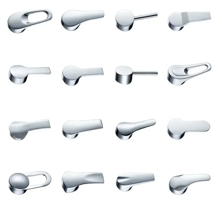 Chrome Plating Kitchen Bathroom Pakistan Turkey Market Zinc Alloy Faucet Accessories Handle